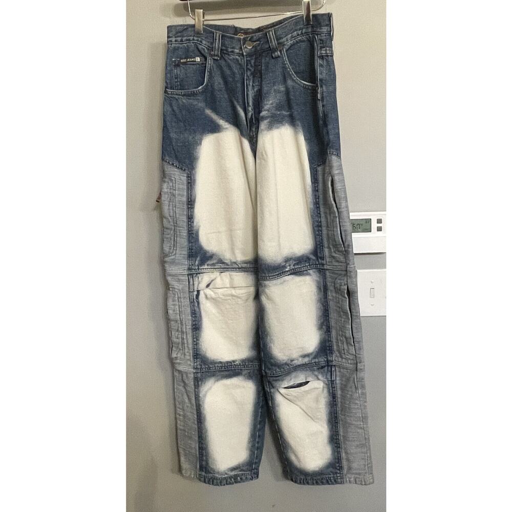 Noiz Denim‎ Jeans Baggy 90s Skater Hip Hop Vintage Mens Size 30x32